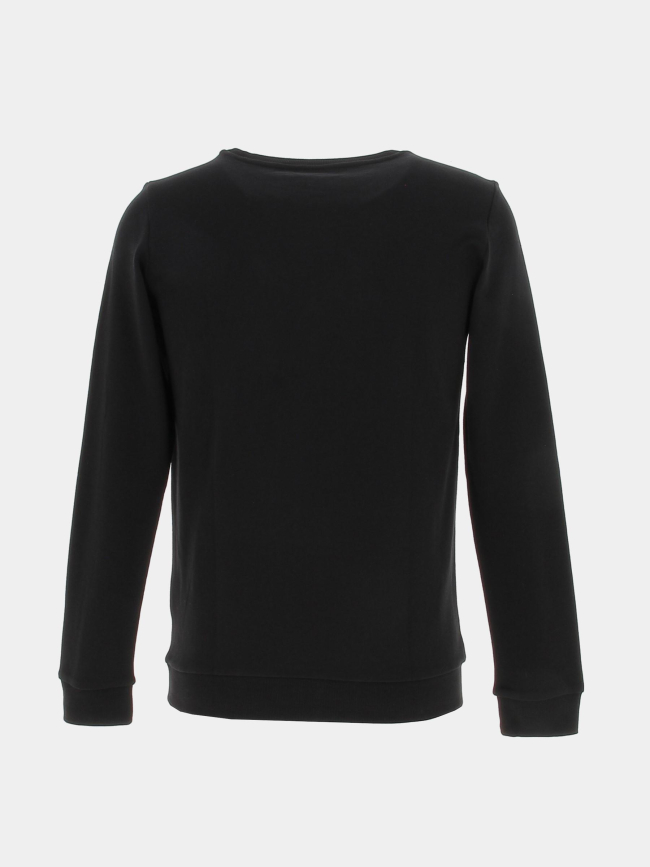 Sweat à manches longues fleece core noir enfant - Guess