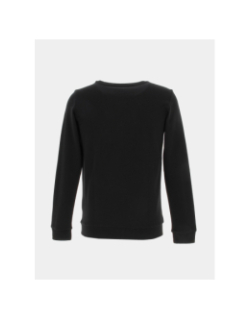 Sweat à manches longues fleece core noir enfant - Guess