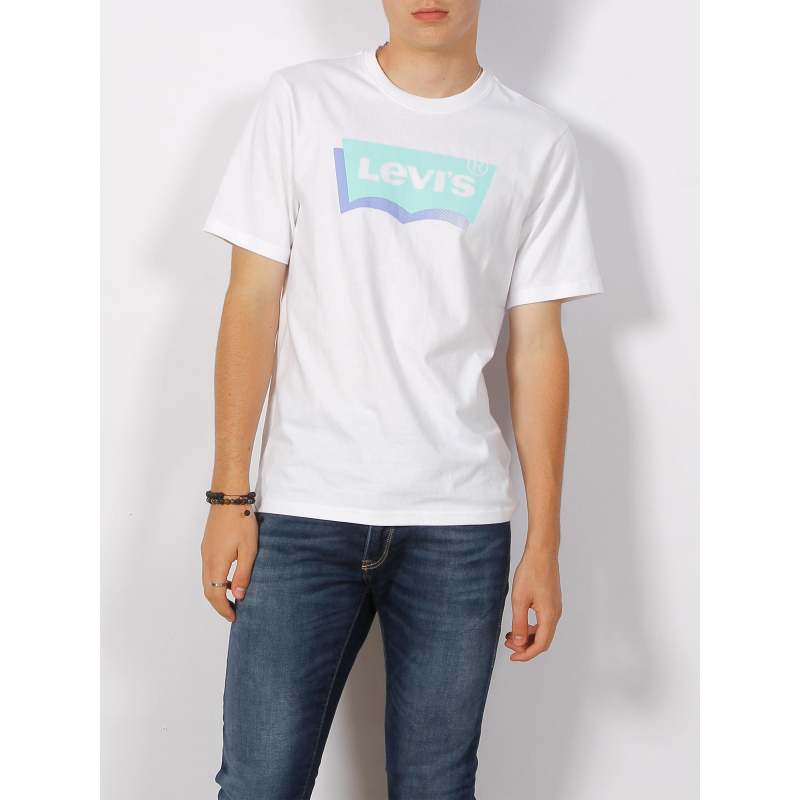 T-shirt ss relaxed fit blanc homme - Levis