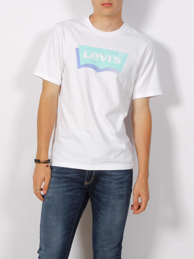 T-shirt ss relaxed fit blanc homme - Levis