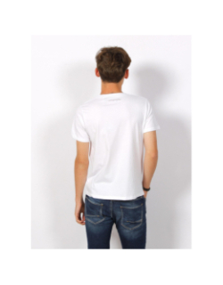 T-shirt evan logo signature blanc enfant - Teddy Smith