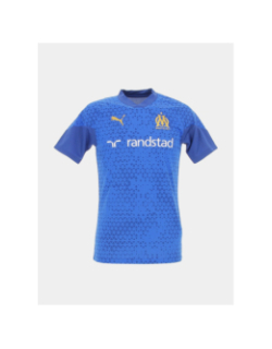 Maillot de football OM imprimés bleu homme - Puma