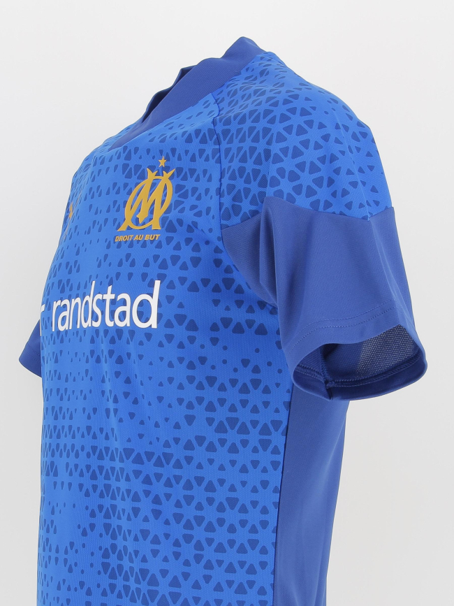 Maillot de football OM imprimés bleu homme - Puma