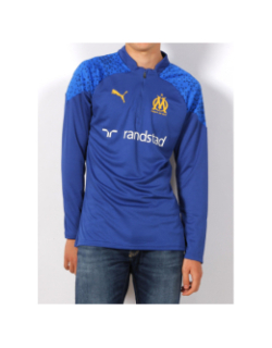 Sweat de football OM 1/4 zip or bleu - Puma