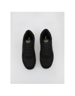 Baskets basses matelassées noir homme - Teddy Smith