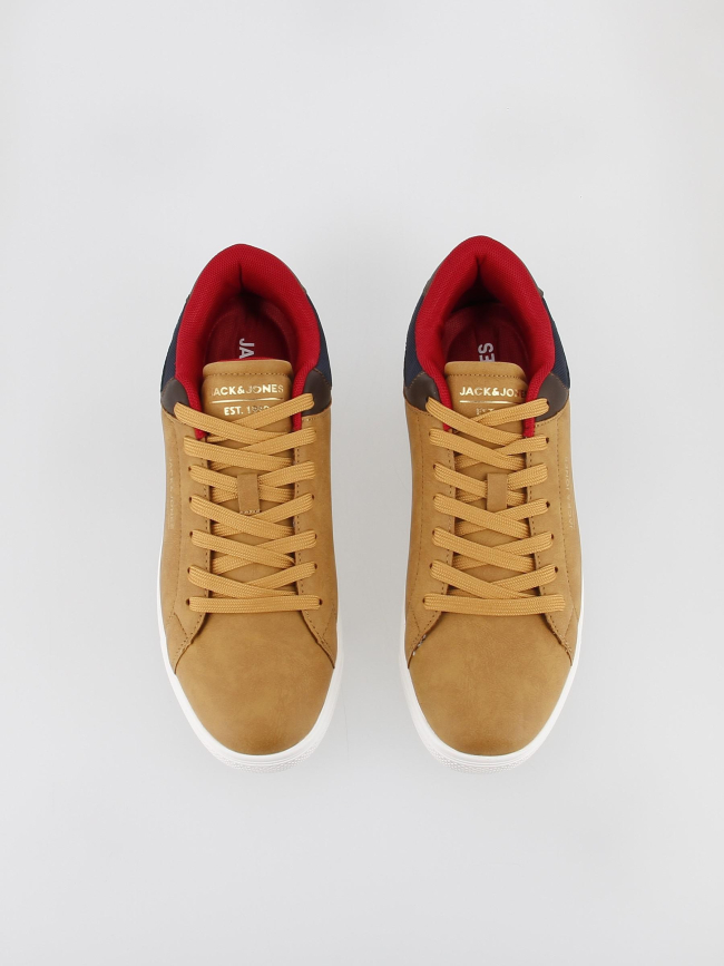 Baskets basses jordan sneaker marron homme - Jack & Jones