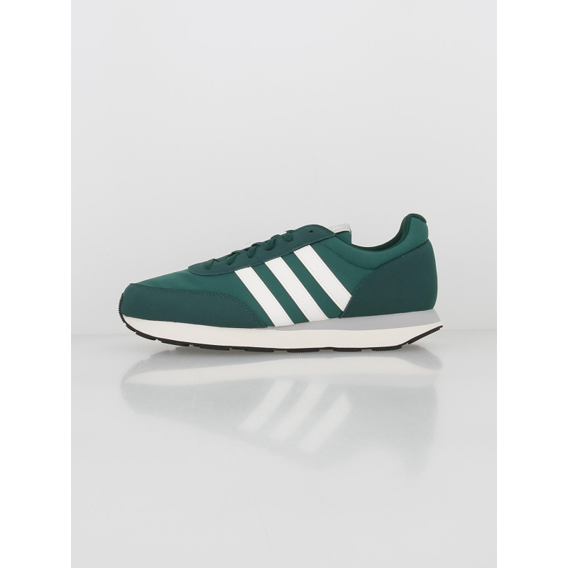 Baskets basses run 60s 3.0 vert homme - Adidas