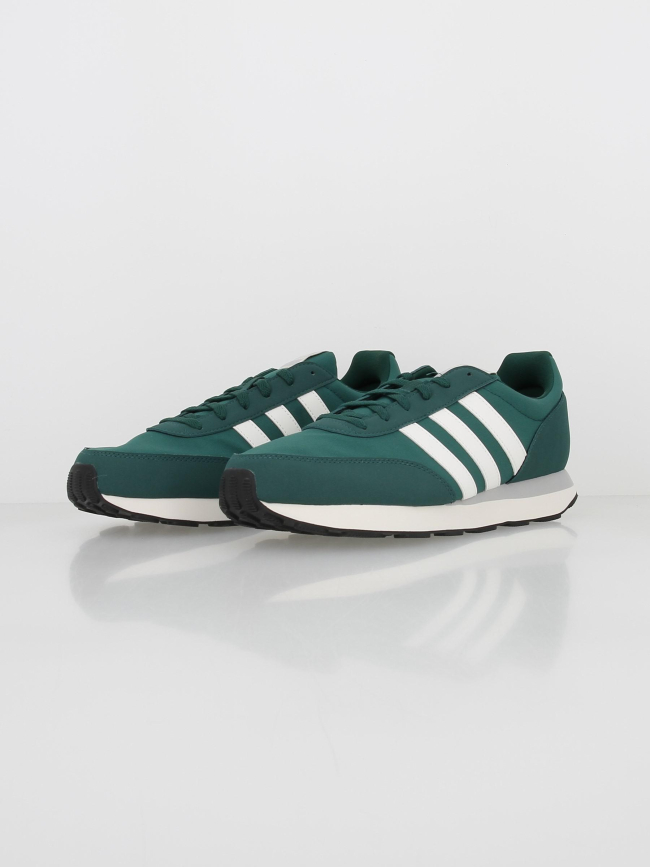 Baskets basses run 60s 3.0 vert homme - Adidas