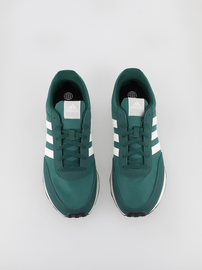 Baskets basses run 60s 3.0 vert homme - Adidas