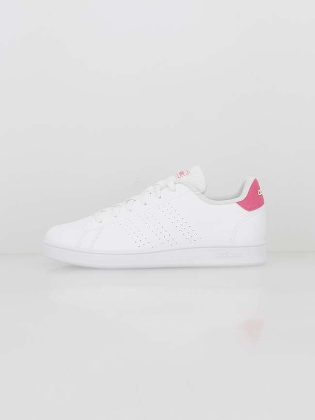 Baskets basses advantage K blanc enfant - Adidas