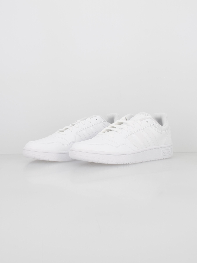 Baskets basses classique hoops 3.0 blanc homme - Adidas