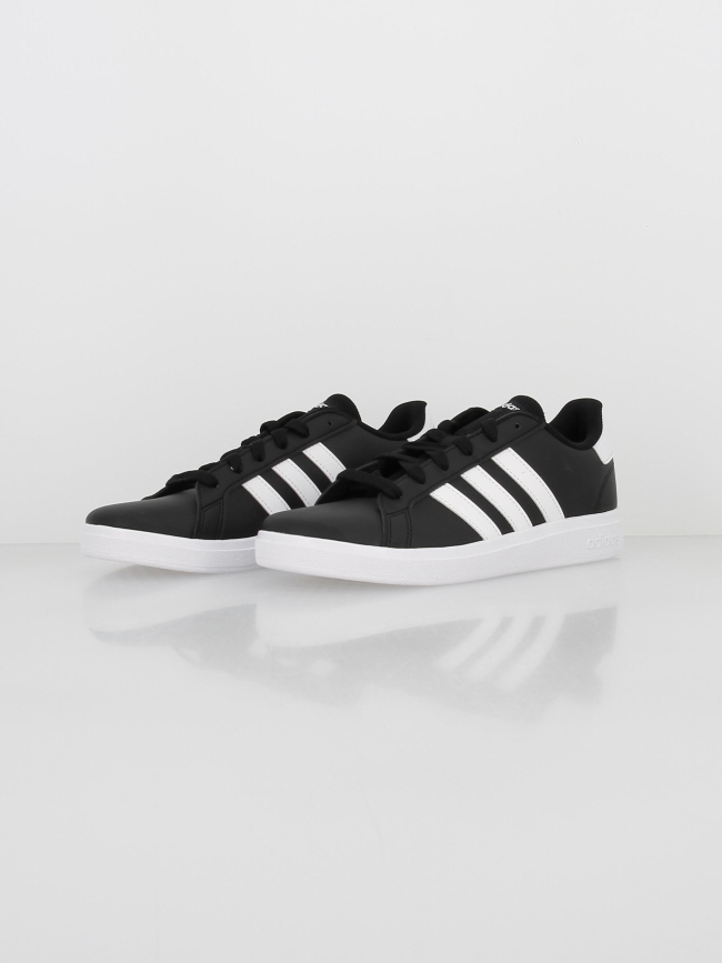 Baskets basses grand court 2.0 noir enfant - Adidas