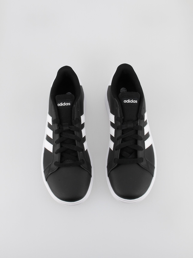 Baskets basses grand court 2.0 noir enfant - Adidas