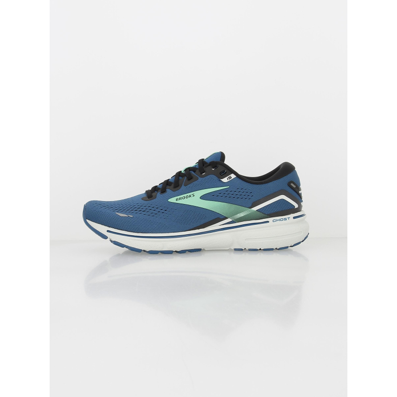 Chaussures de running ghost 15 vert bleu homme - Brooks