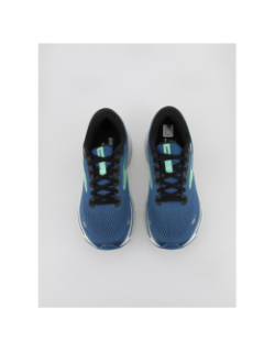 Chaussures de running ghost 15 vert bleu homme - Brooks