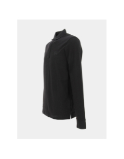 Polo manche longue noir homme - Armani Exchange