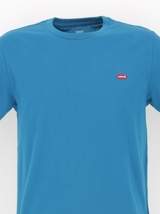 T-shirt original basique standard fit bleu homme - Levis