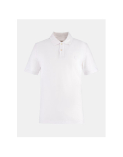 Polo lyle logo poitrine blanc homme - Guess