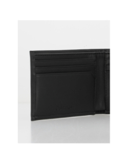 Portefeuille fin en cuir anti-RFID noir homme - Calvin Klein