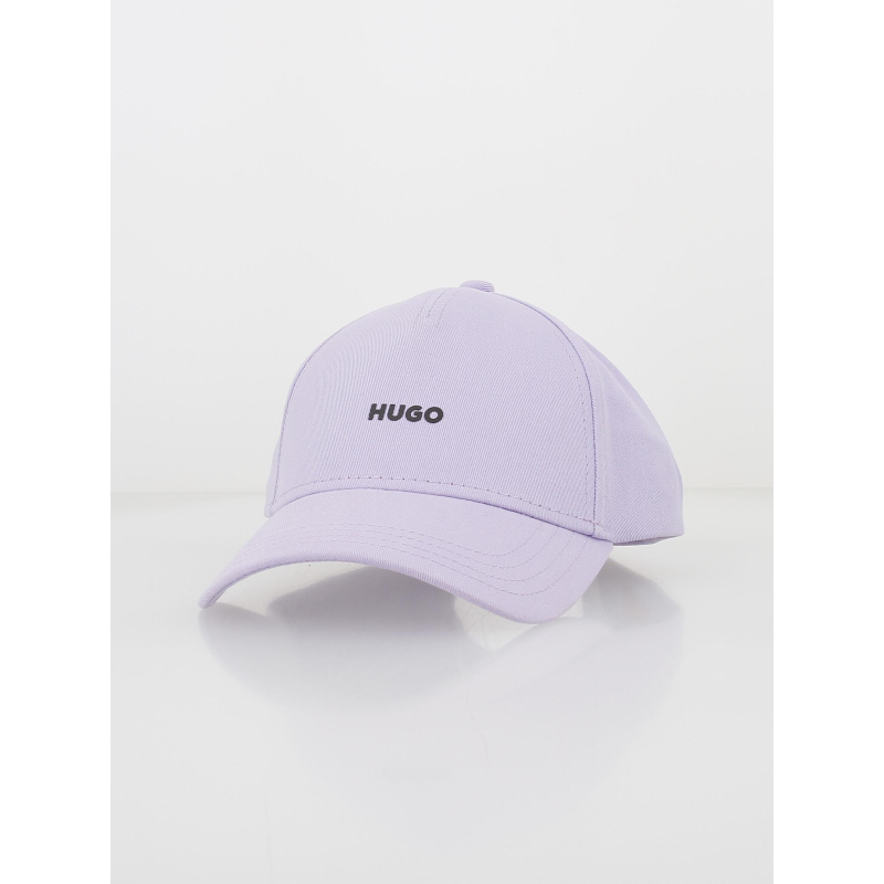 Casquette cara-l logo noir violet femme - Hugo