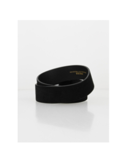 Ceinture nikka en daim de vache noir femme - Pieces