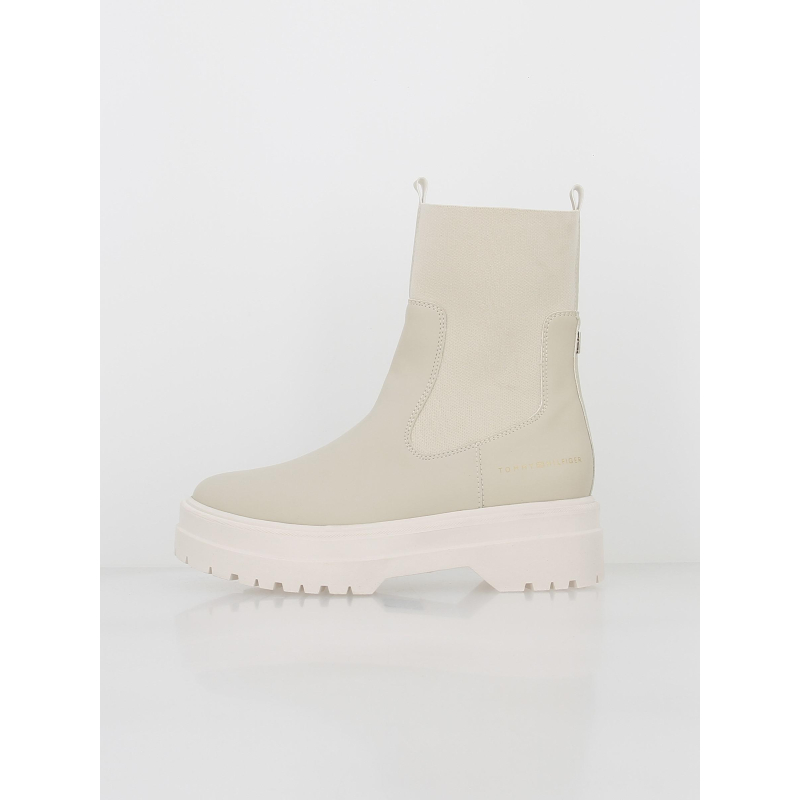 Boots seasonal utility beige femme - Tommy Hilfiger