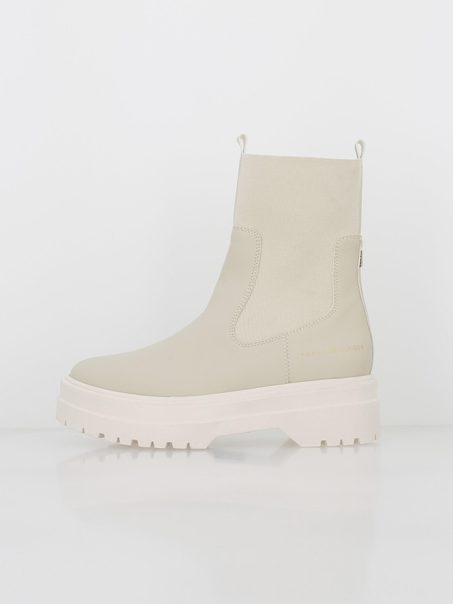 Boots seasonal utility beige femme - Tommy Hilfiger