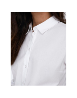 Chemise uni mio blanc femme - Jacqueline De Yong