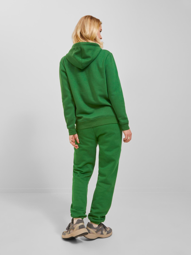 Sweat à capuche abbie relax vert femme - JJXX