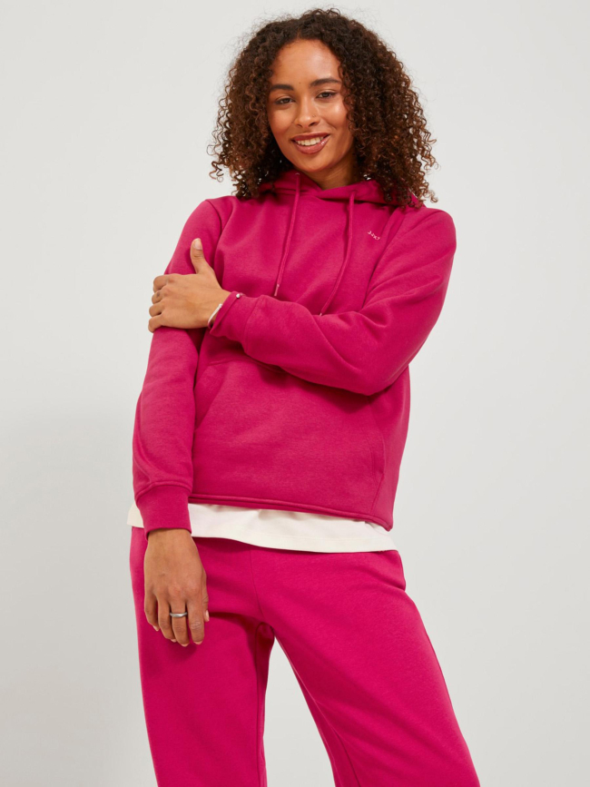 Sweat abbie relax every hood rose femme - JJXX