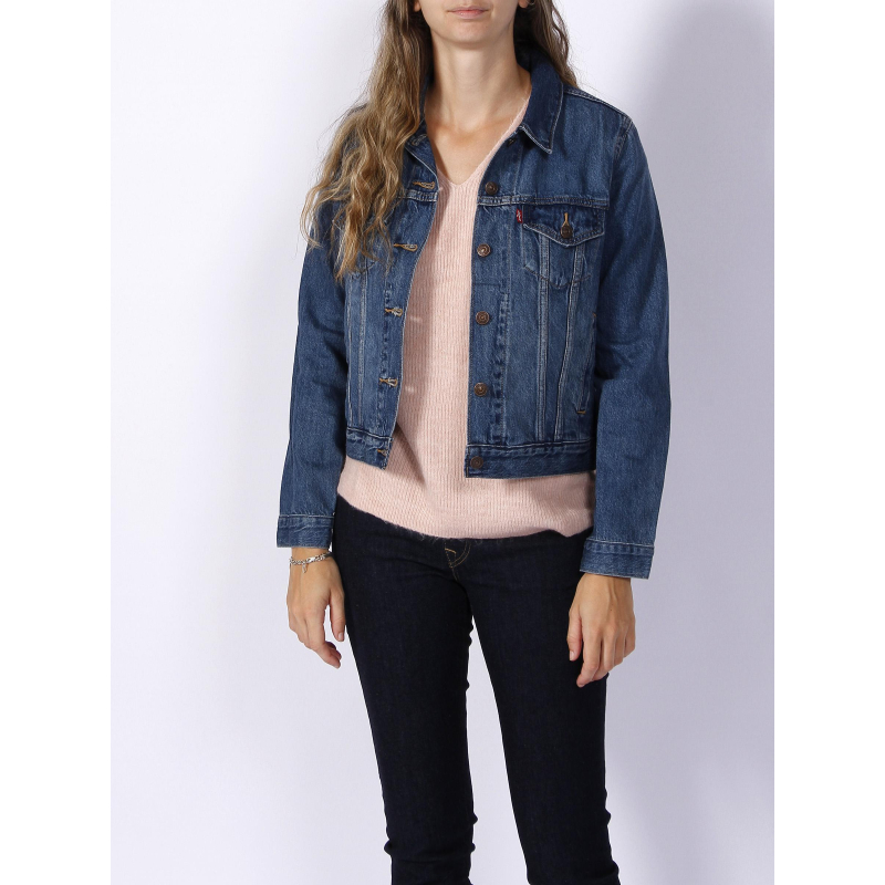 Veste en jean original trucker premium bleu femme - Levi's