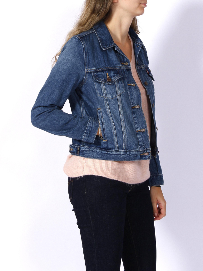 Veste en jean original trucker premium bleu femme - Levi's