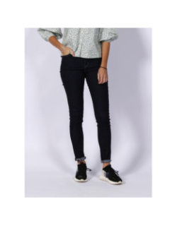 Jean skinny 721 taille haute bleu marine femme - Levis