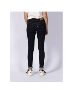 Jean skinny 711 double bouton bleu marine femme - Levis