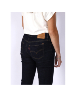 Jean skinny 711 double bouton bleu marine femme - Levis