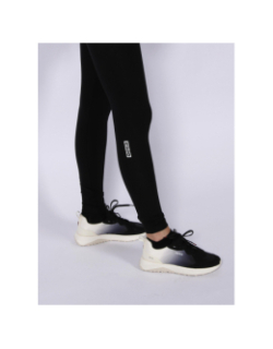 Legging easy logos brodés sur l'élastique noir femme - Hugo