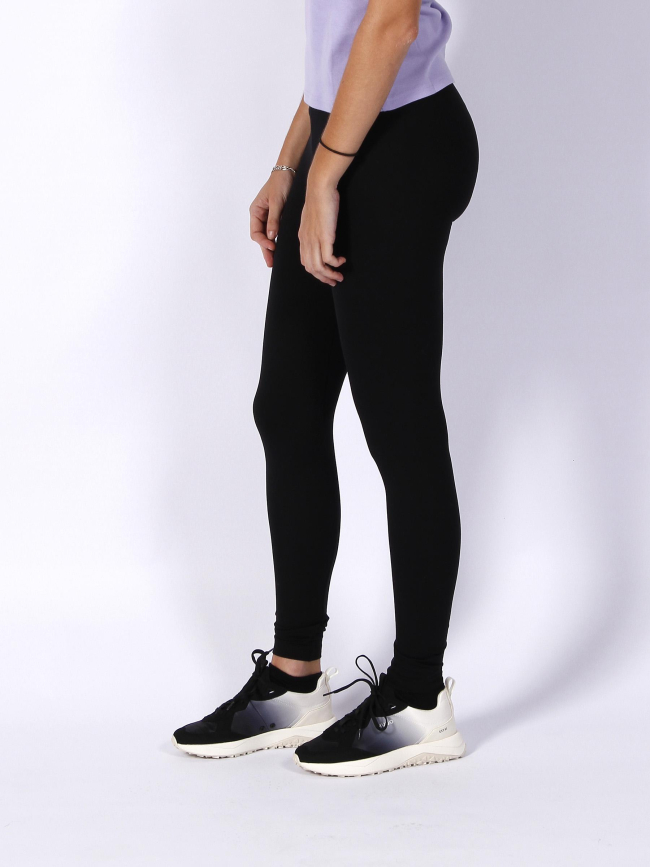 Legging easy logos brodés sur l'élastique noir femme - Hugo