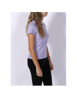 T-shirt classic logo colorié imprimé violet femme - Hugo