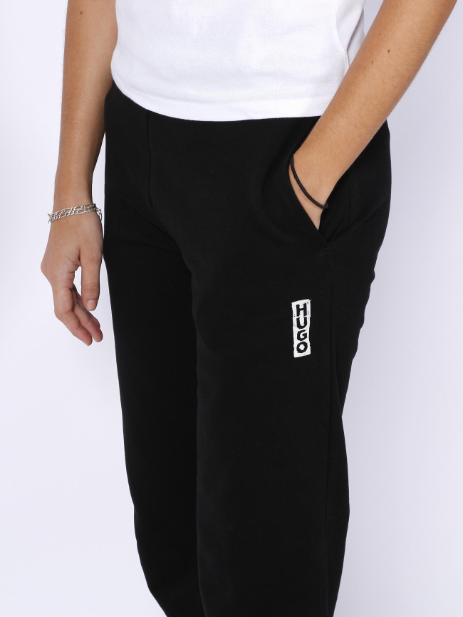 Jogging easy logo colorié noir femme - Hugo