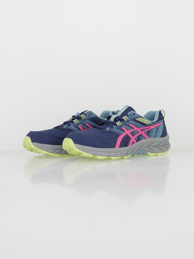 Chaussures de running pre venture 9 bleu marine enfant - Asics