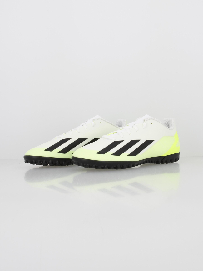 Chaussures de football X crazyfast.4 TF fluo - Adidas