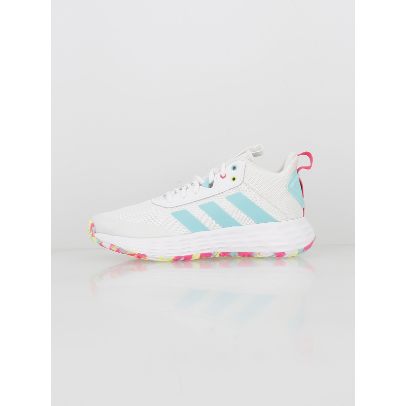 Chaussures de basketball ownthegame 2.0K blanc enfant - Adidas