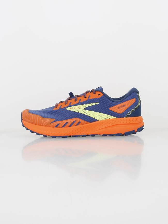 Chaussures de trail divide 4 orange homme - Brooks