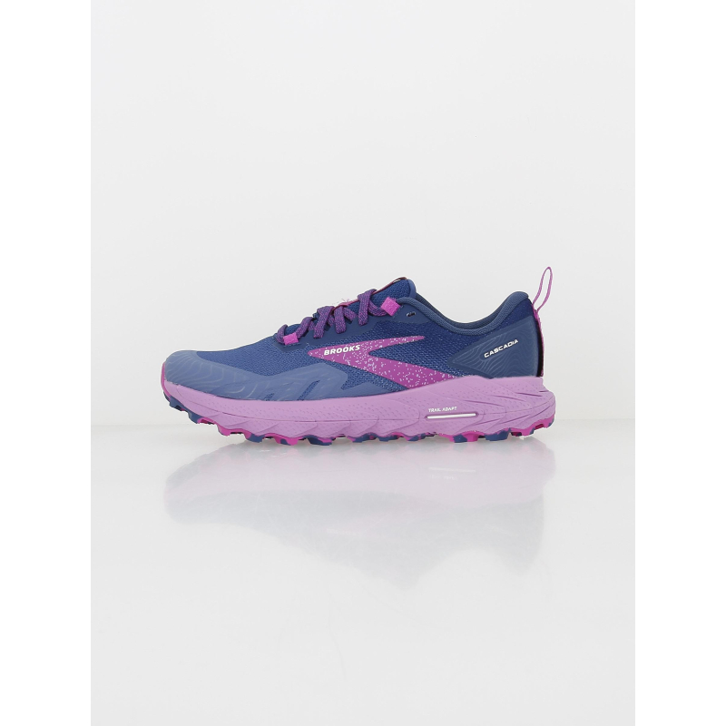 Chaussures de trail cascadia 17 violet femme - Brooks