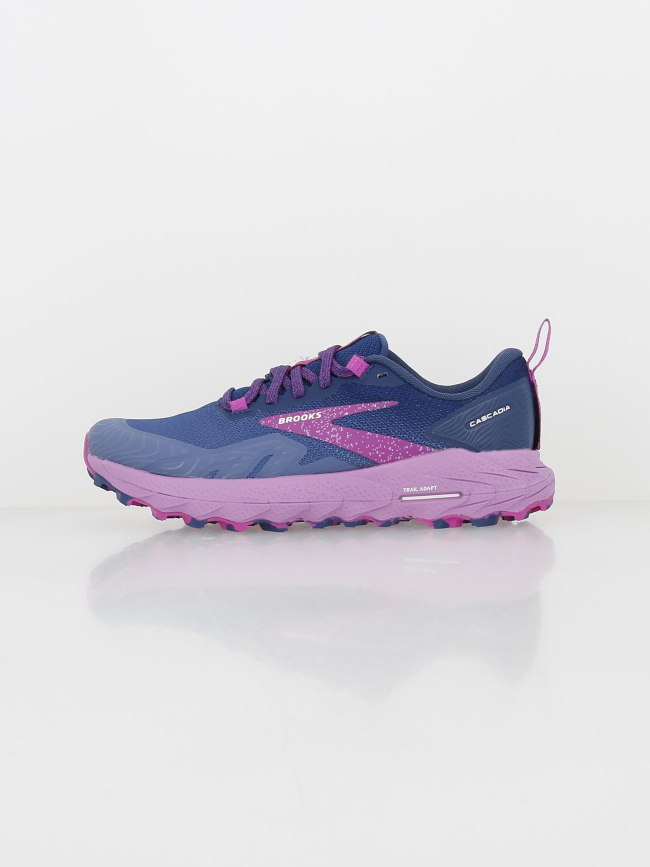 Chaussures de trail cascadia 17 violet femme - Brooks