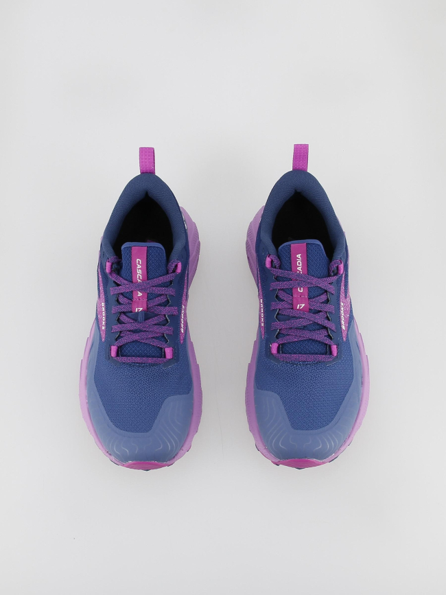 Chaussures de trail cascadia 17 violet femme - Brooks