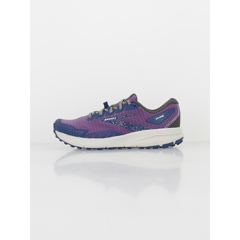 Chaussures de trail divide 4 violet femme - Brooks