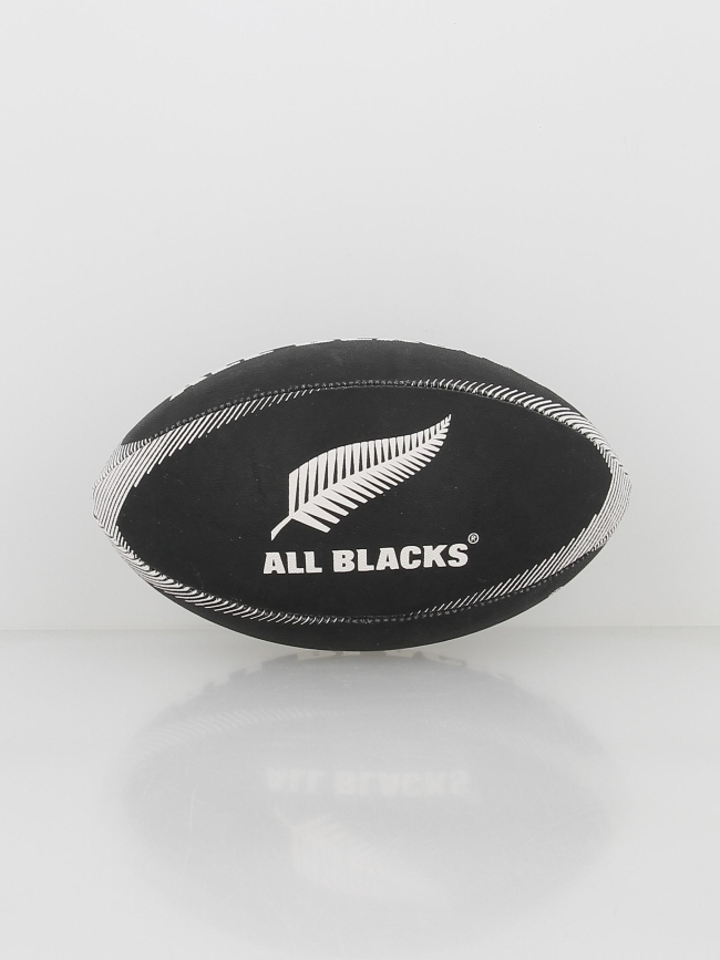 Mini ballon de rugby supporter all blacks noir - Gilbert