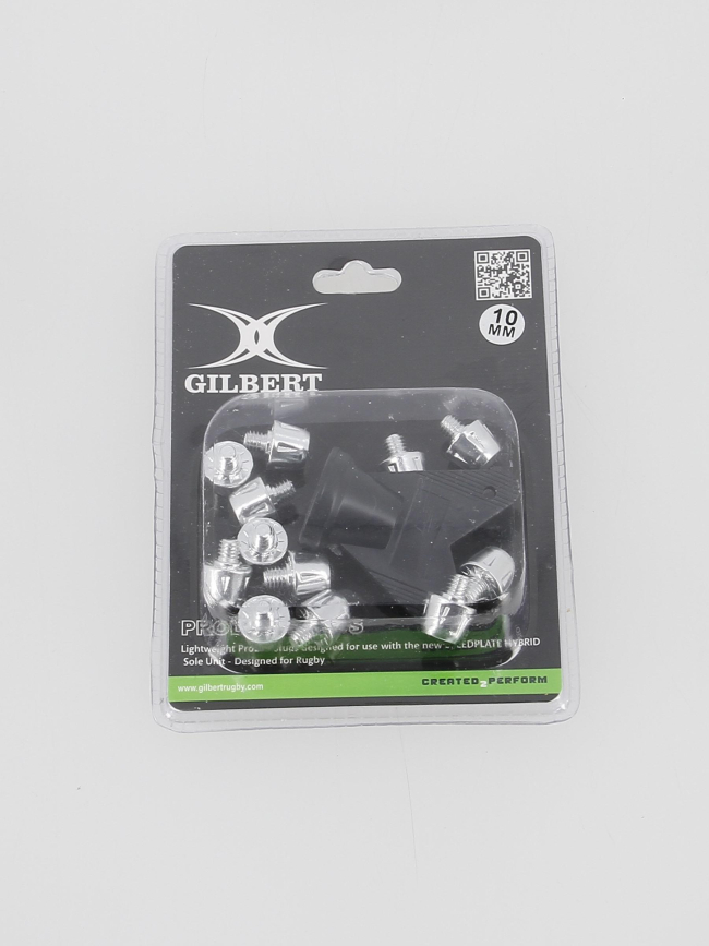 Crampons de rugby prolite 10 mm x 12 argenté - Gilbert