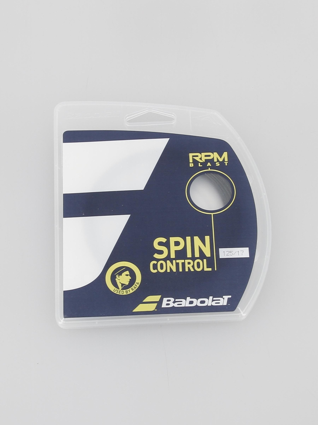 Cordage de tennis rpm blast spin control noir - Babolat